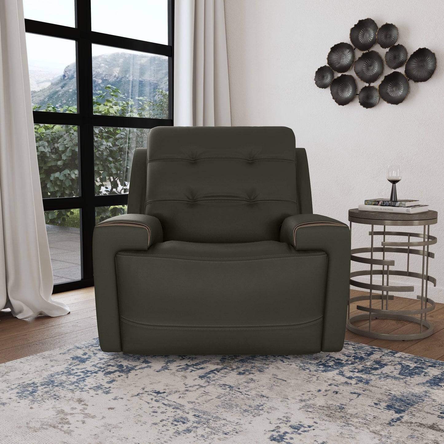 Iris Power Recliner with Power Headrest